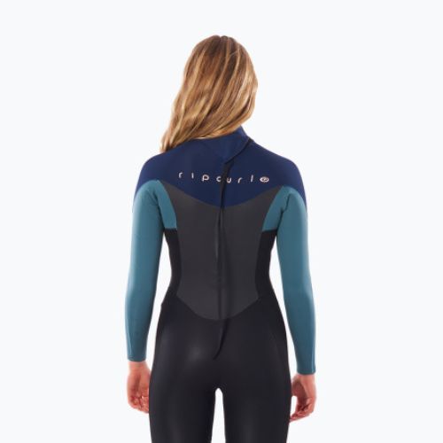 Pianka do pływania damska Rip Curl Omega 4/3 mm Back Zip green