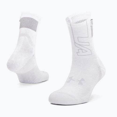Skarpety Under Armour ArmourDry Run Crew white