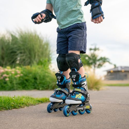 Rolki dziecięce K2 Raider Beam blue/black