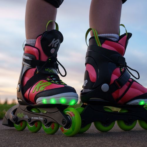 Rolki dziecięce K2 Marlee Beam pink/black