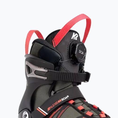 Rolki damskie K2 Alexis 80 Boa grey/pink