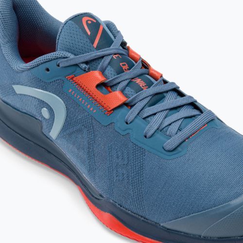 Buty do tenisa męskie HEAD Sprint Pro 3.5 Clay bluestone/orange