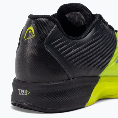 Buty do tenisa męskie HEAD Revolt Pro 4.0 Clay black/yellow