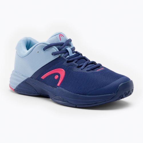 Buty do tenisa damskie HEAD Revolt Evo 2.0 dark blue/azalea