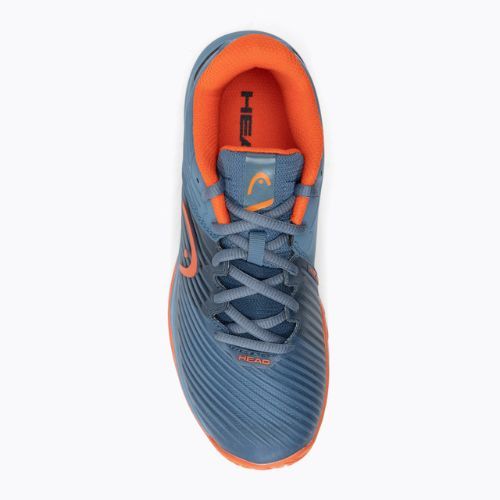 Buty do tenisa dziecięce HEAD Revolt Pro 4.0 Jr bluestone/orange