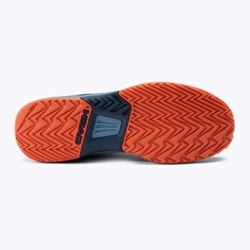 Buty do tenisa dziecięce HEAD Revolt Pro 4.0 Jr bluestone/orange