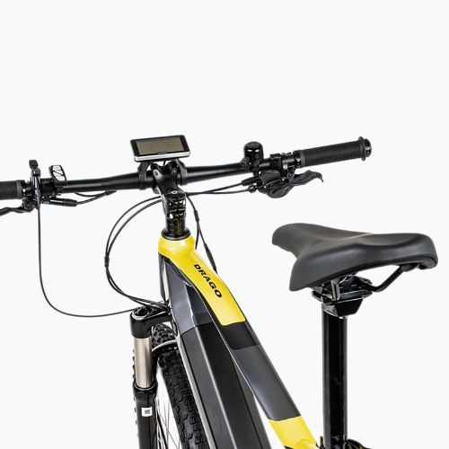 Rower elektryczny LOVELEC Drago 36V 20Ah 720Wh silver/yellow