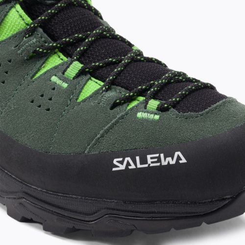 Buty trekkingowe męskie Salewa Alp Trainer 2 raw green/black