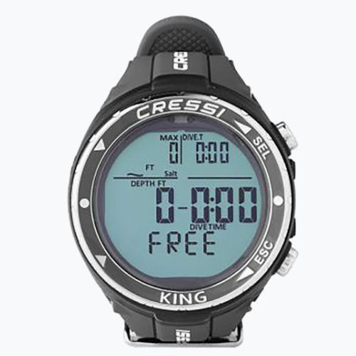 Komputer nurkowy Cressi King black