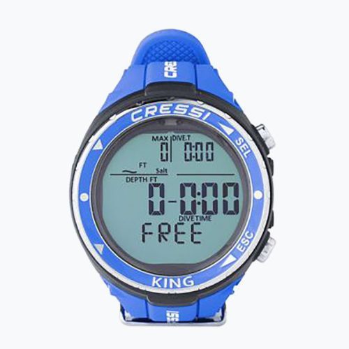 Komputer nurkowy Cressi King blue