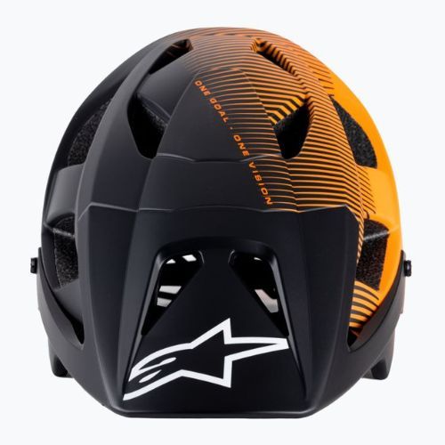 Kask rowerowy Alpinestars Vector Pro A2 ebony/tangerine matt