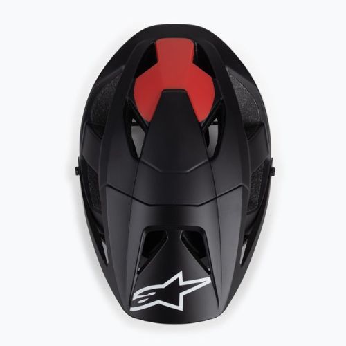 Kask rowerowy Alpinestars Vector Pro Atom black/red matt