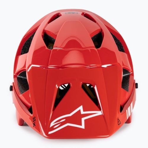Kask rowerowy Alpinestars Vector Tech A2 bright red/light gray glossy