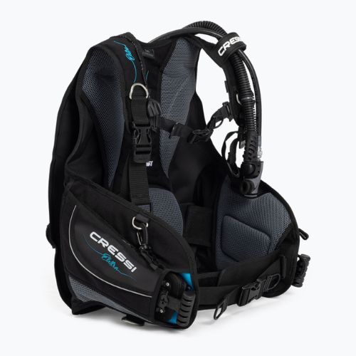 Jacket do nurkowania damski Cressi Elettra black/azure
