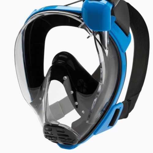 Maska pełnotwarzowa do snorkelingu Cressi Baron Full Face black/blue