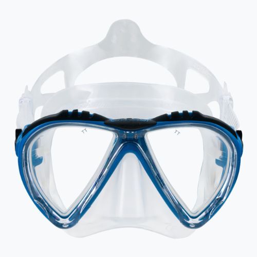 Maska do nurkowania Cressi Lince clear/blue