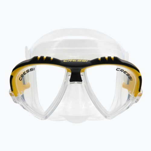 Maska do nurkowania Cressi Matrix clear/yellow