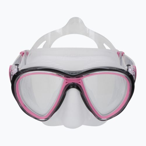 Maska do nurkowania Cressi Quantum clear/pink