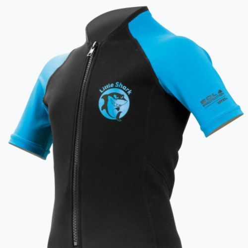 Pianka do pływania dziecięca Cressi Little Shark Shorty 2 mm black/blue