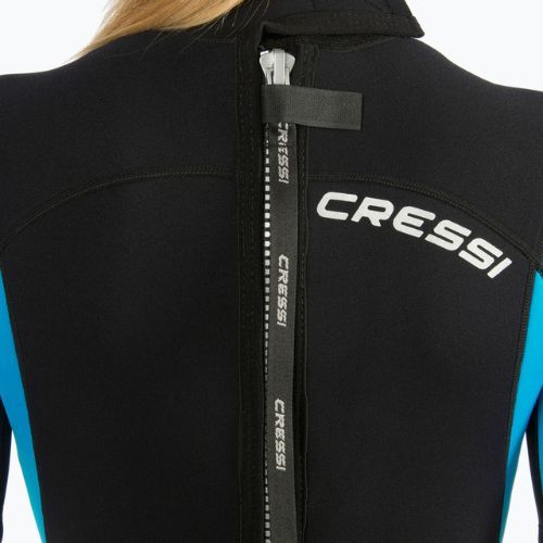 Pianka do pływania damska Cressi Med X 2.5 mm black/light blue/grey