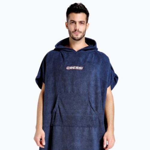 Ponczo Cressi Robe blue navy