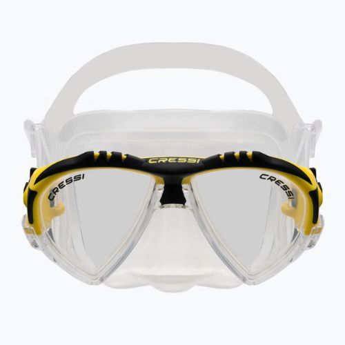 Zestaw do nurkowania Cressi Matrix + Gamma clear/yellow