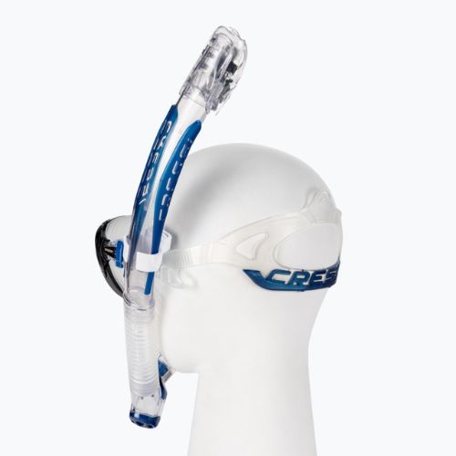 Zestaw do snorkelingu Cressi Quantum + Itaca Ultra Dry clear/blue