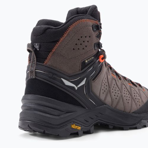 Buty trekkingowe męskie Salewa Alp Trainer 2 Mid GTX wallnut/fluo orange