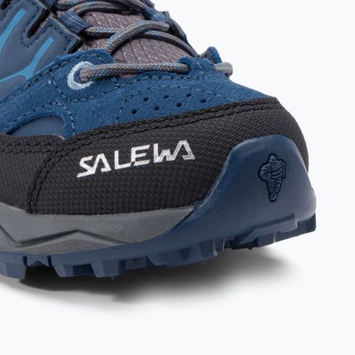 Buty trekkingowe dziecięce Salewa Alp Trainer Mid GTX dark denim/charcoal