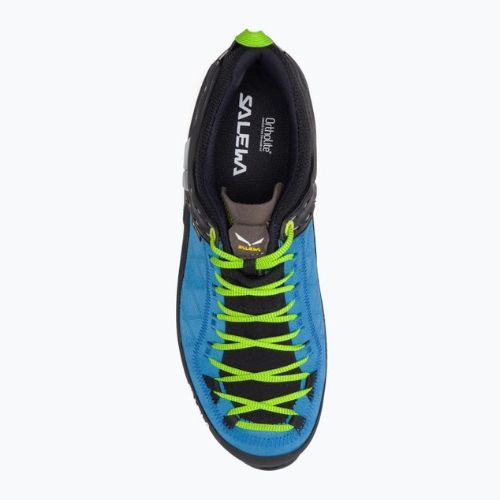 Buty trekkingowe męskie Salewa MTN Trainer 2 GTX blue danube/fluo green