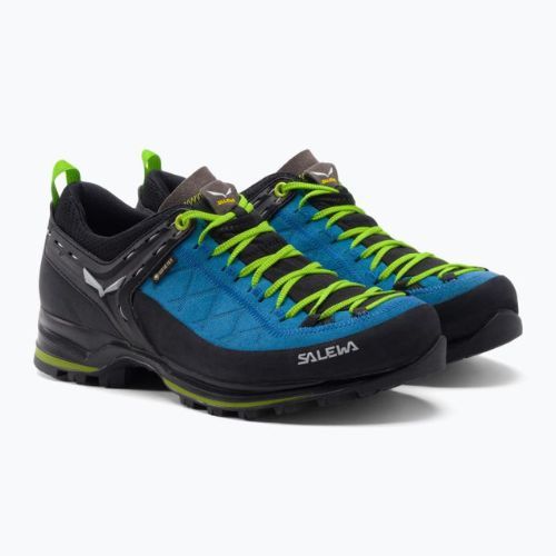 Buty trekkingowe męskie Salewa MTN Trainer 2 GTX blue danube/fluo green