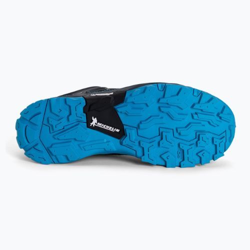 Buty trekkingowe dziecięce Salewa Wildfire ombre blue/fluo green
