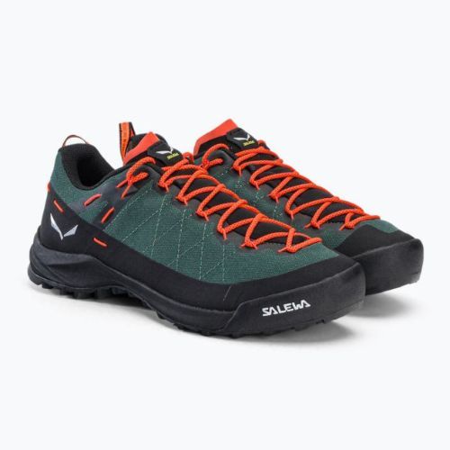 Buty trekkingowe  męskie Salewa Wildfire Canvas raw green/black