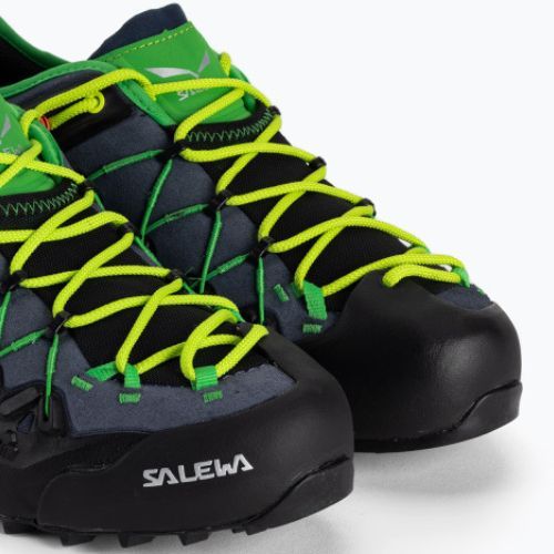 Buty podejściowe męskie Salewa Wildfire Edge ombre blue/fluo yellow