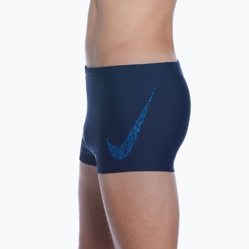 Bokserki pływackie męskie Nike Just Do It Swoosh Square Leg midnight navy