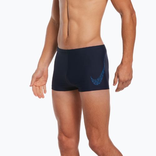 Bokserki pływackie męskie Nike Just Do It Swoosh Square Leg midnight navy