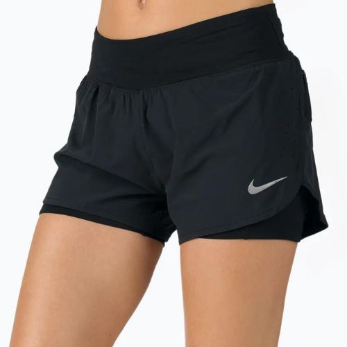 Spodenki damskie Nike Eclipse black/reflective silv