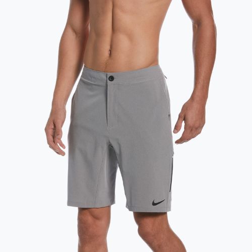 Szorty kąpielowe męskie Nike Flow 9" Hybrid light heather grey