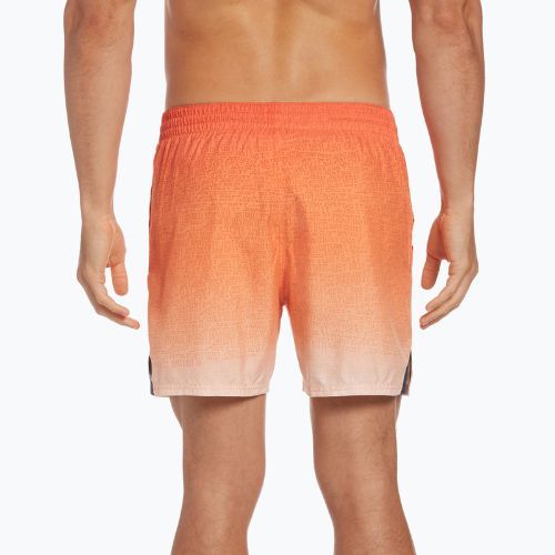 Szorty kąpielowe męskie Nike Just Do It Fade 5" Volley atomic orange