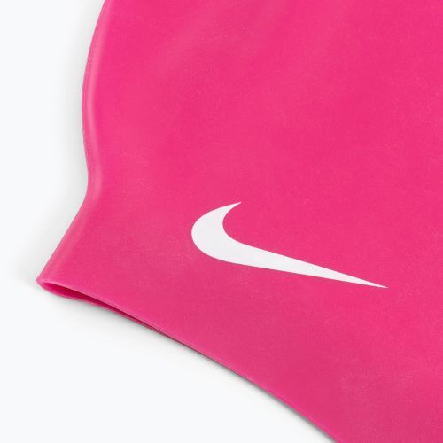Czepek pływacki Nike Solid Silicone pink prime