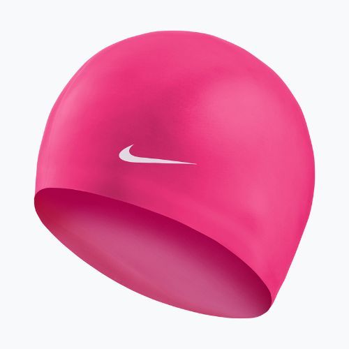 Czepek pływacki Nike Solid Silicone pink prime