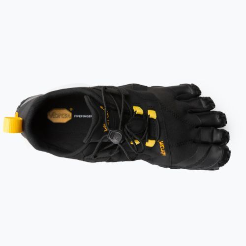 Buty barefoot męskie Vibram FiveFingers V-Trail 2.0 black/yellow