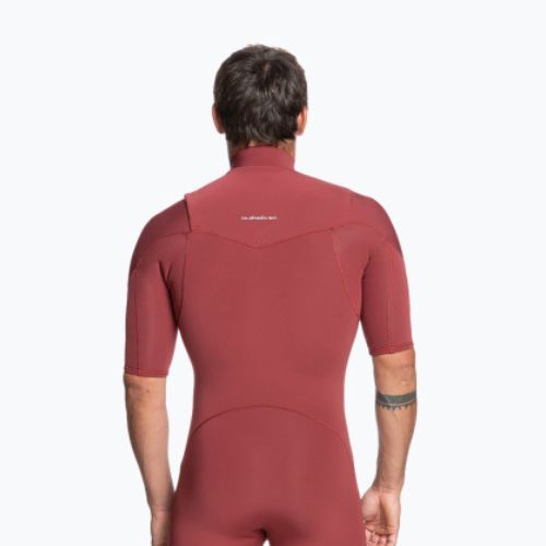 Pianka do pływania męska Quiksilver Everyday Sessions 2/2 mm Chest Zip oxblood red