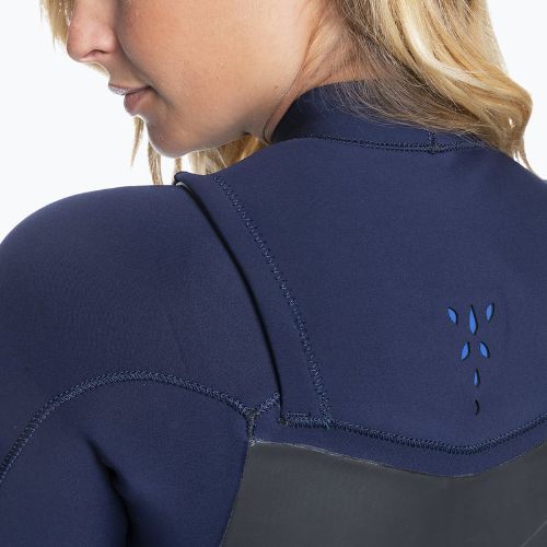 Pianka do pływania damska ROXY 4/3 mm Syncro Chest Zip GBS navy nights/yacht blue