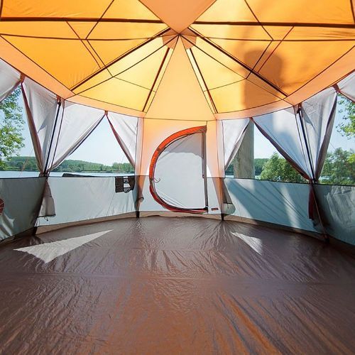 Namiot kempingowy 8-osobowy Coleman Cortes Octagon 8 orange