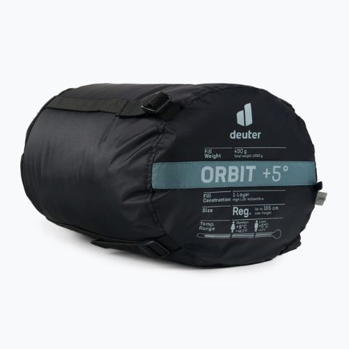 Śpiwór deuter Orbit +5° regular/left shale/ink