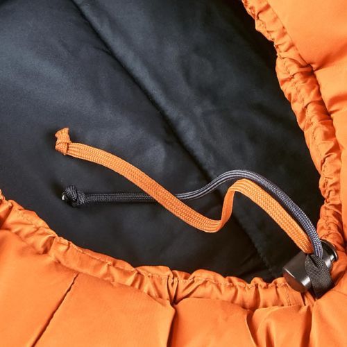 Śpiwór deuter Orbit -5° regular/left mandarine/ink