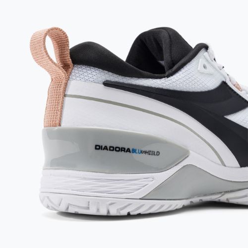 Buty do tenisa damskie Diadora Speed Blushield 5 AG biało-czarne DD-101.176941