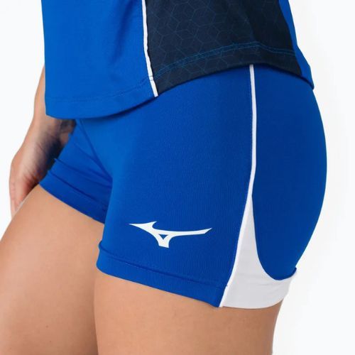 Spodenki treningowe damskie Mizuno High-Kyu niebieskie V2EB720122