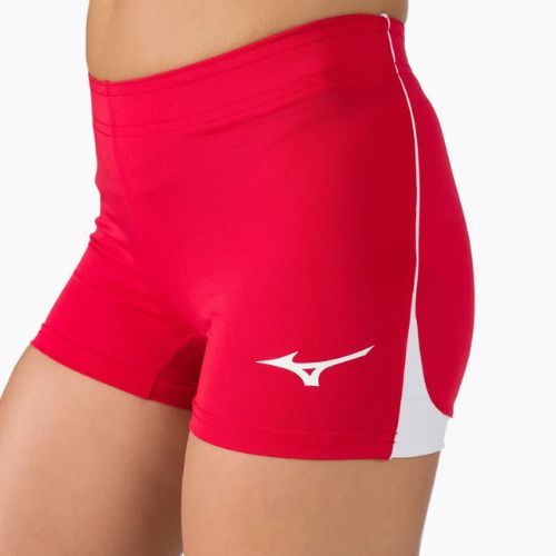 Spodenki treningowe damskie Mizuno High-Kyu czerwone V2EB720162